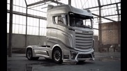 Най-мощния камион Scania модел R1000 Дизайн!