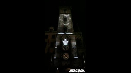 Красиво 3 D Шоу С Астрономически Часовник В Прага 