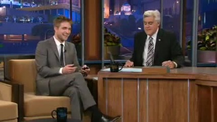 Robert Pattinson on Jay Leno - Rob reads emails from his dad (june 15th) 