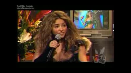 Shakira Interview Live At Musiqueplus