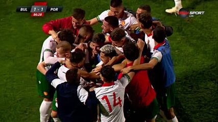 Тодор Павлов възстанови равенството за България срещу Португалия
