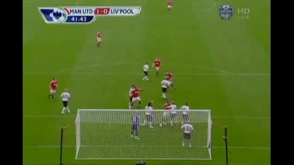 Бербатов гол, Феновете искат асистенция за Торес, Manchester United 1 - 0 Liverpool, 