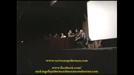 Първата пресконференция за великия анимационен сериал Спайдър - Мен (1994-1998)