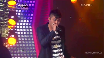 (hd) M.i.b - Only hard for me ~ Music Bank (15.06.2012)