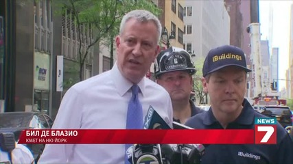 4-тонен товар падна от кран в Манхатън News7