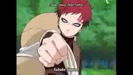 Gaara Vs Kimimaro Part 1