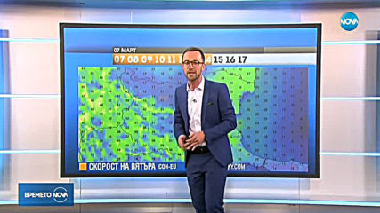 Прогноза за времето (07.03.2019 - обедна емисия)