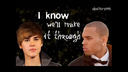 Chris Brown ft. Justin Bieber- Next 2 You (sub in Clip)
