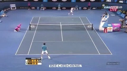 Australian open 2010 : Федерер - Мъри | част 2/3 