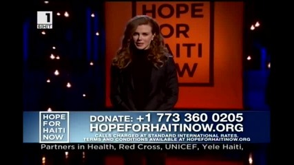 Nicole Kidman - Hope For Haiti Now 