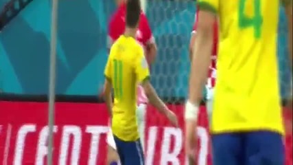 * W C 2014 * Бразилия 3:1 Хърватия (красив гол на Оскар)