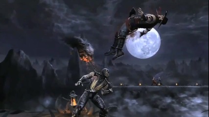 Mortal Kombat 9 - Scorpion Gameplay - Trailer [2011]