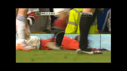 Манчестър Юнайтед - Блекбърн 6 - 0 гол на Бербатов