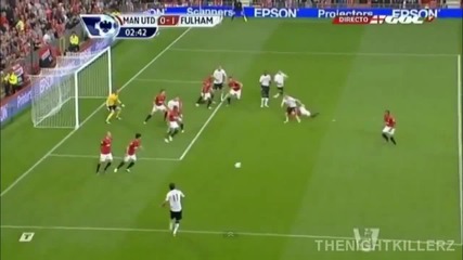 Манчестър Юнайтед 3-2 Фулъм - Всички голове 25.08.2012г.