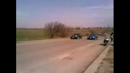Gonki Dobrich Peugeot 406 Coupe vs Renault Megane 