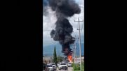 След изтичане на газ: Нефтопровод избухна в Мексико (ВИДЕО)