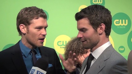 Joseph Morgan and Daniel Gillies - The Originals - Cw Upfronts