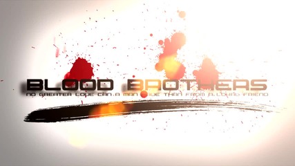Blood Drip_splatter Effects Simple Intro Free Template