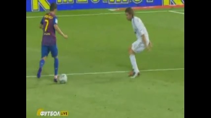 Изключителни цел Давид Вия! Реал Мадрид срещу Барселона 1-1 - muzaferko