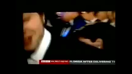 Rob Pattinson & Kristen Stewart leaving the Baftas together
