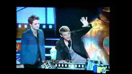 Robert Pattinson Cam Gigandet best fight Mtv awards 2009