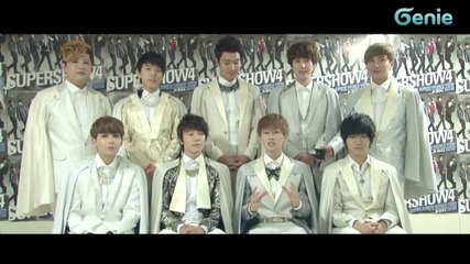 Super Junior ~ Promotion Clip for smartphone " Genie "