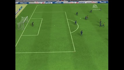 Мой гол на Fifa 10 с Луис Фабиано 