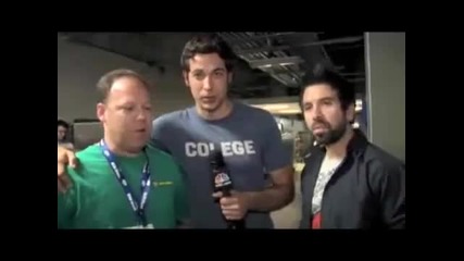 Zachary Levi - Backstage with Chuck