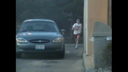 Drive Thru Football Prank 