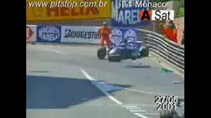 F1 - Monaco2001 hHeidfeld