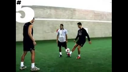 Cristiano Ronaldo freestyle skills 