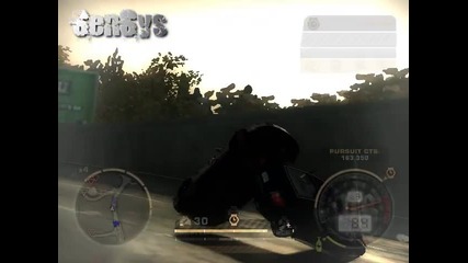 Need For Speed Most Wanted - stunt with Porsche (trailer) 