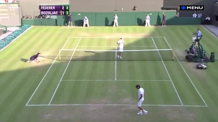 Roger Federer - neveroqten udar sre6tu Bojolqc 