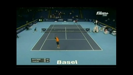 Григор Димитров - Виктор Троицки 6:3 , 6:2