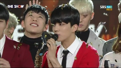 151201 - B.a.p 2nd win @ Mtv The Show