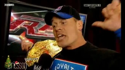 Wwe Raw - John Cena Backstage[hd]