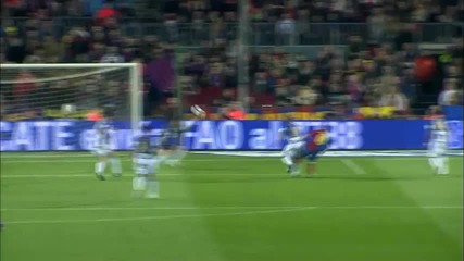 Lionel Messi Amazing Goal vs - Malaga