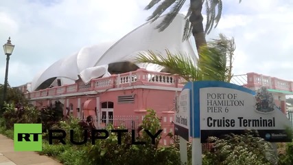 Bermuda: Hamilton hit by heavy winds as Hurricane Joaquin passes Bermuda