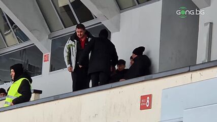 Лъчо Танев в компанията на Кристиян Добрев на Септември - Арда