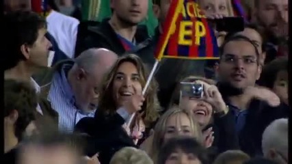 Fc Barcelona - L'homenatge del Camp Nou a Guardiola