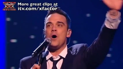The X Factor 2009 - Robbie Williams You Know Me - Live Show 10 