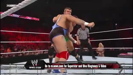 Ted Dibiase w/maryse vs. Santino w/tamina