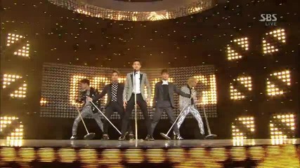(hd) Shinee - Interview + Dream Girl + Beautiful ~ Inkigayo (24.02.2013)