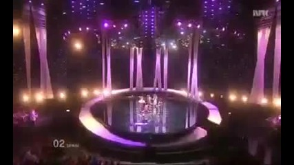 Фен се включва в изпълнението на Испания във Евровизия!! 