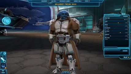 The Old Republic - Character Creation - 1