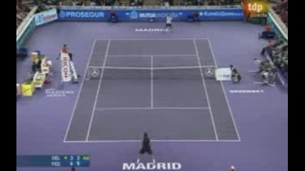 Atp Ms Madrid : Федерер - Дел Потро