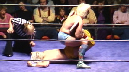 Ric Flair defends his World Title against Tommy Rich (WWE Hidden Gem)