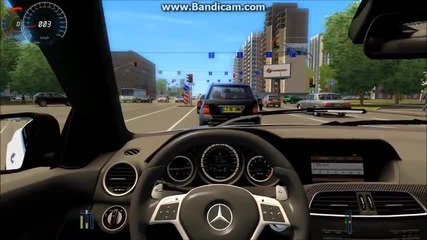 City Car Driving Mercedes-benz C63 Amg Coupe Black Series