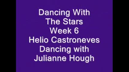 Dancing With The Stars 6th Week
