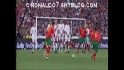 Ronaldo Vkarva Ot Free Kick